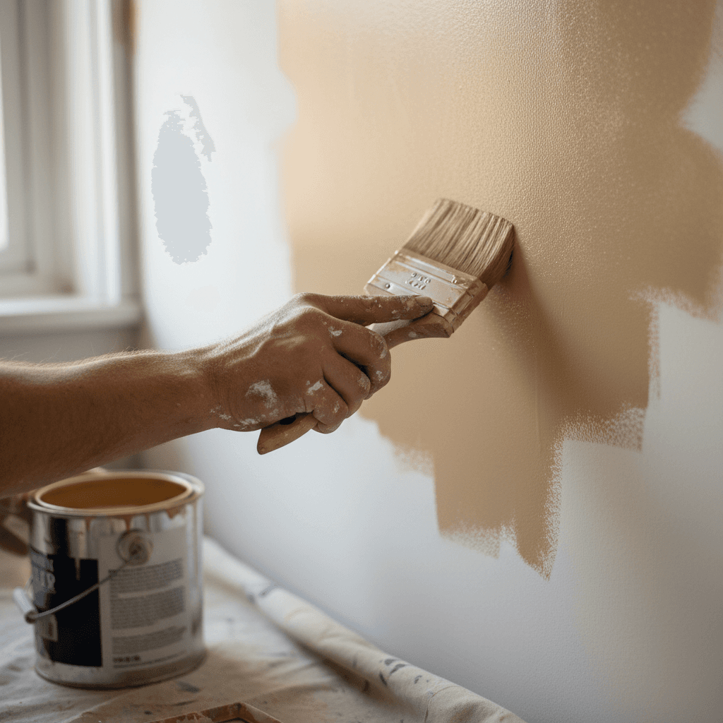 Interior house painting in Tampa home